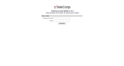 Desktop Screenshot of antispam.telecorp.com.br
