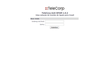 Tablet Screenshot of antispam.telecorp.com.br